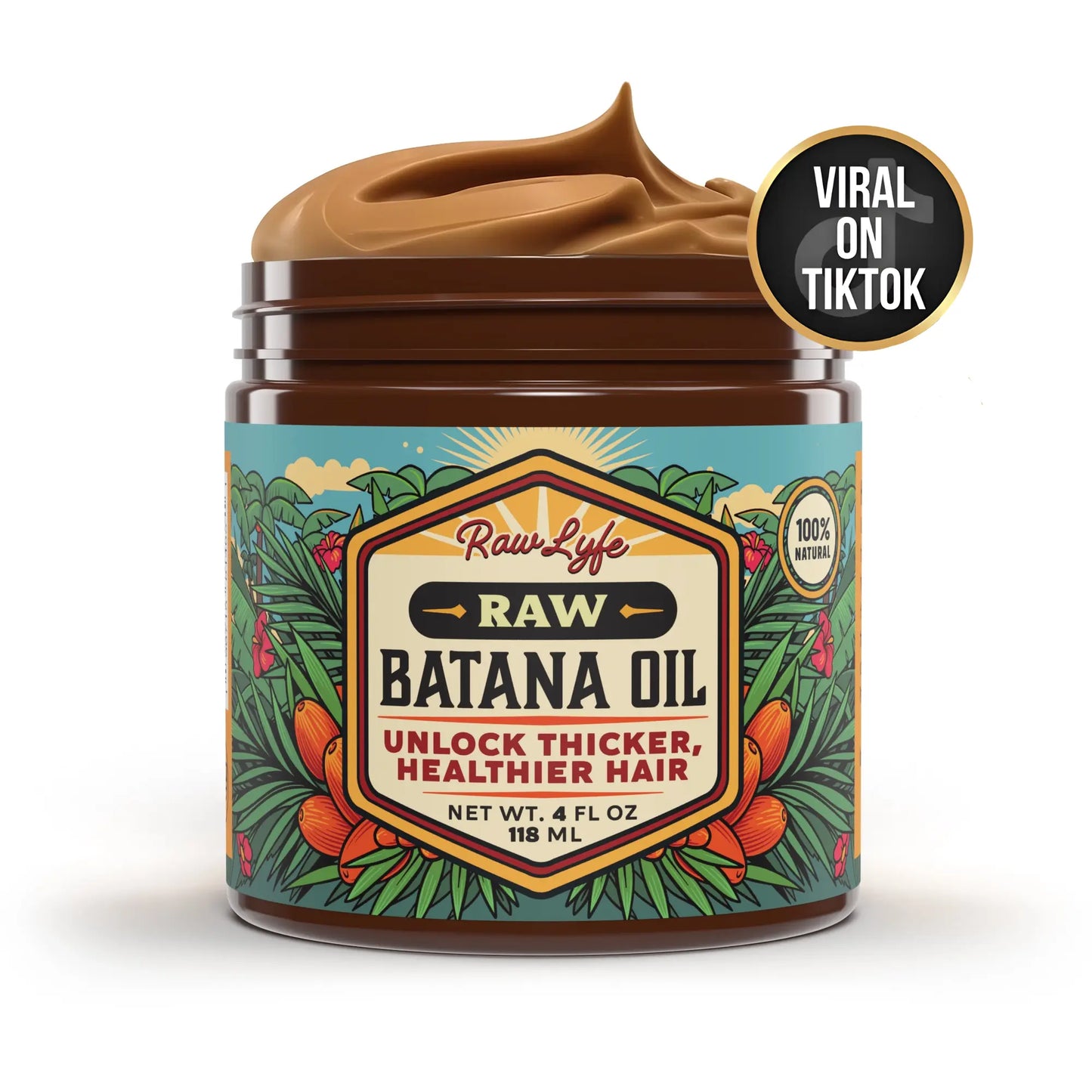 100% Raw Batana Oil